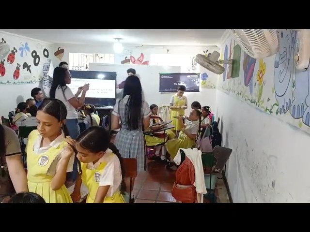 Fotograma de una actividad del semillero 1