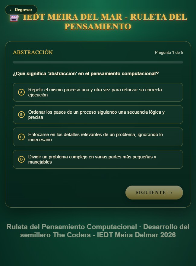 Captura de los juegos del semillero 1